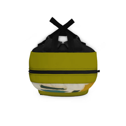 Hoff (Algae) Backpack – Abstract Art Daypack by WG Patrick