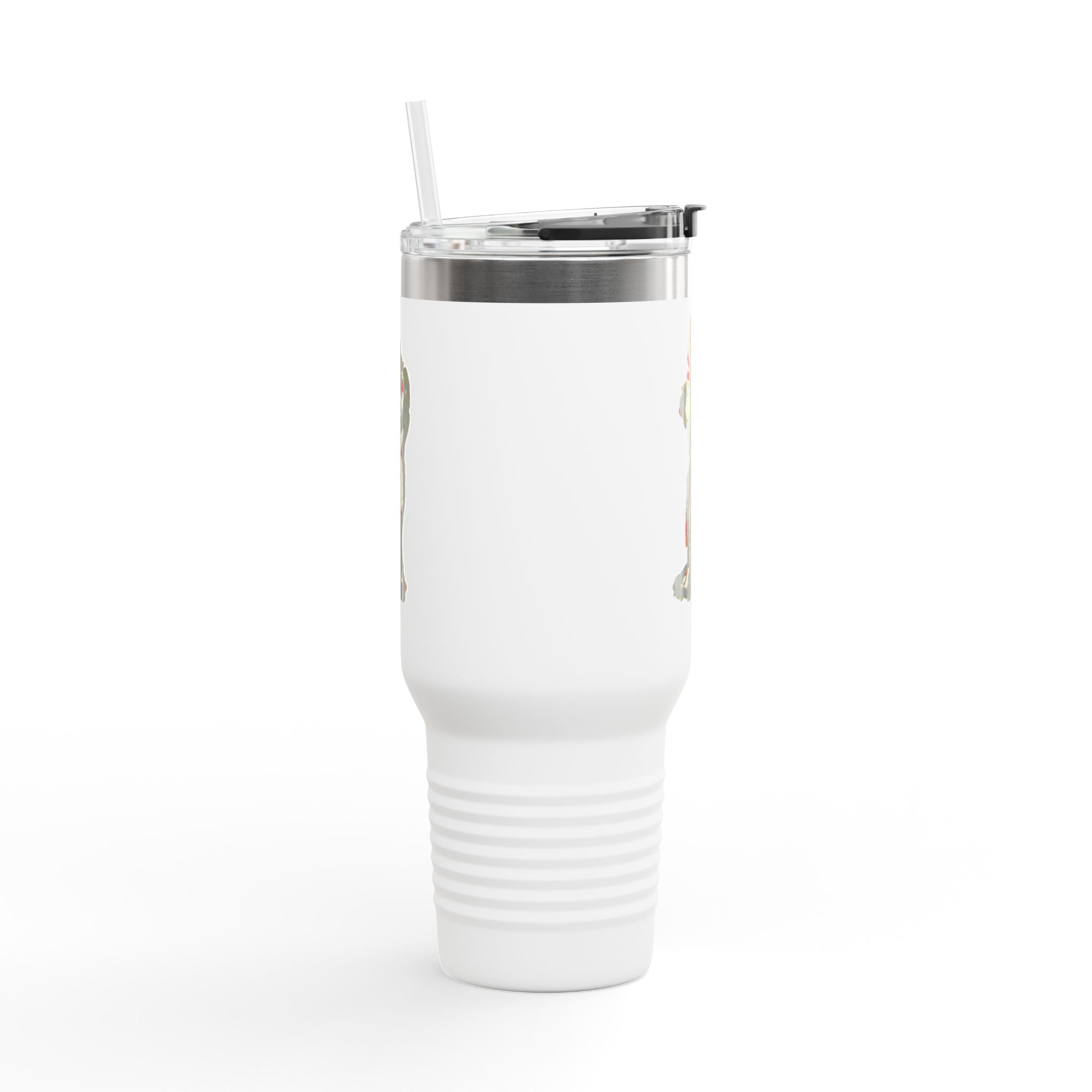 inTense – 40oz Insulated Travel Mug with Handle & Straw | Dishwasher-Safe Art Cup