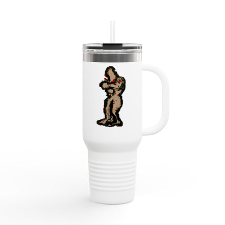 InTense – 40oz Insulated Travel Mug with Handle & Straw | Dishwasher-Safe Art Cup