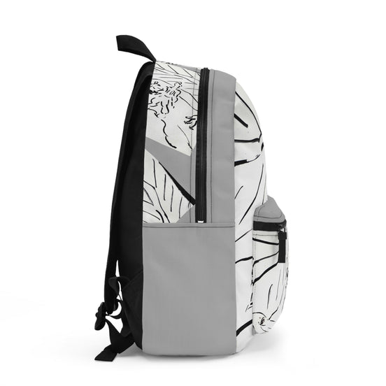 PlayField – Black & White Sketch Art Backpack & Travel Bag