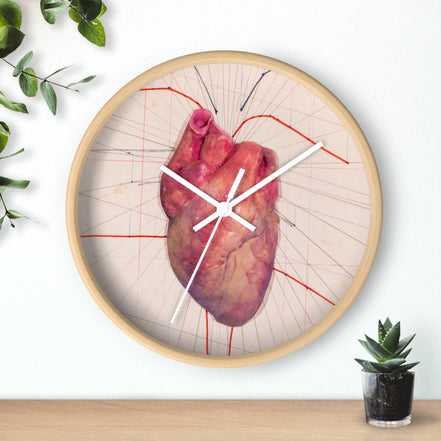 Heart Beat — Anatomical Heart Designer Wall Clock