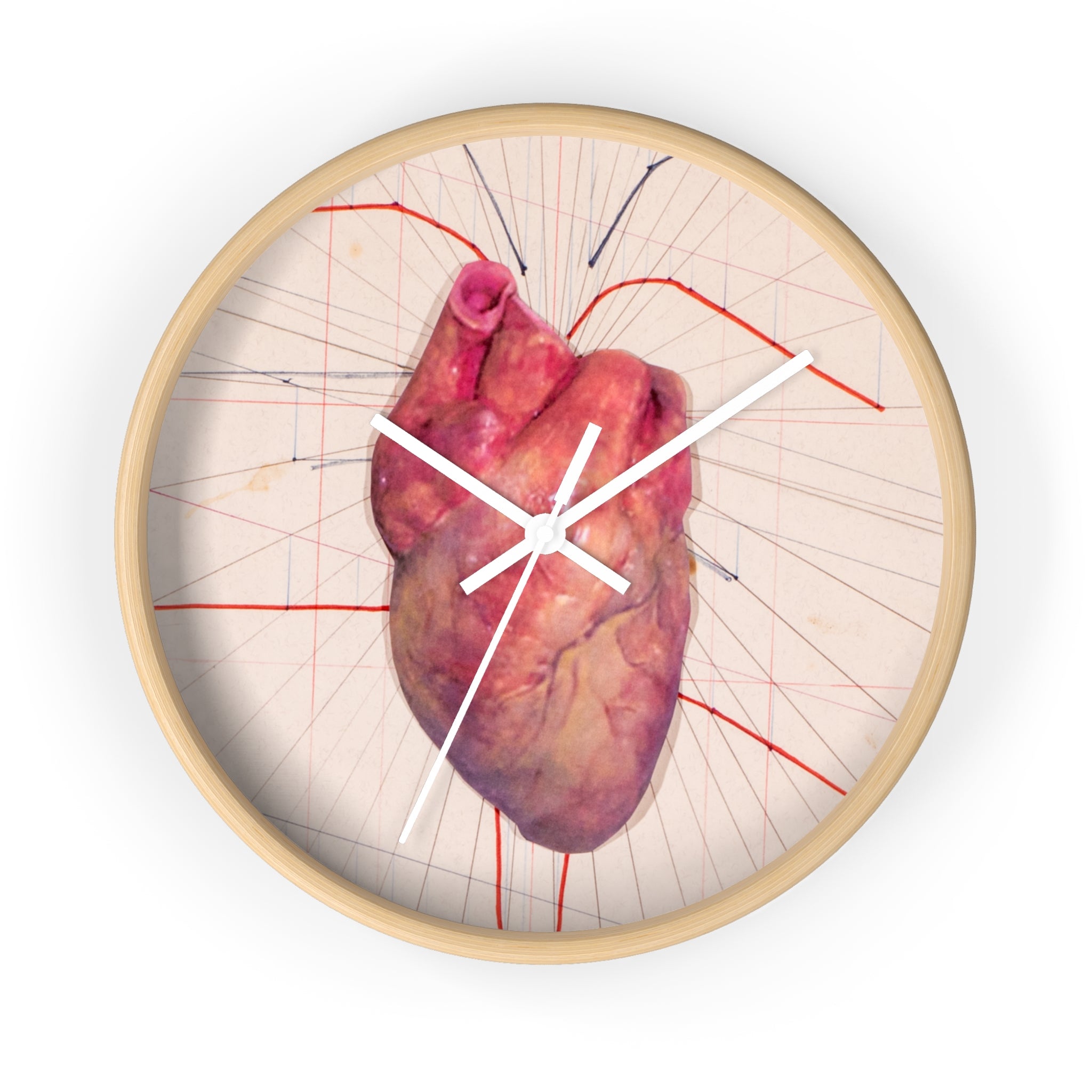 Heart Beat — Anatomical Heart Designer Wall Clock