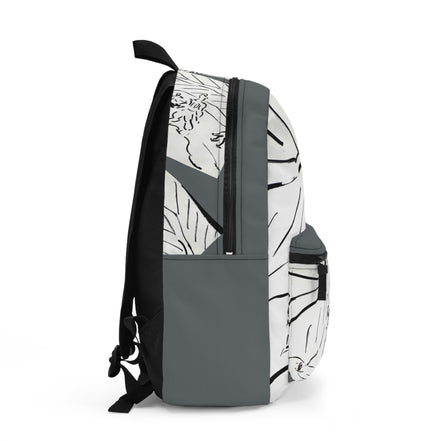 PlayField – Light Grey Sketch Art Backpack & Travel Bag