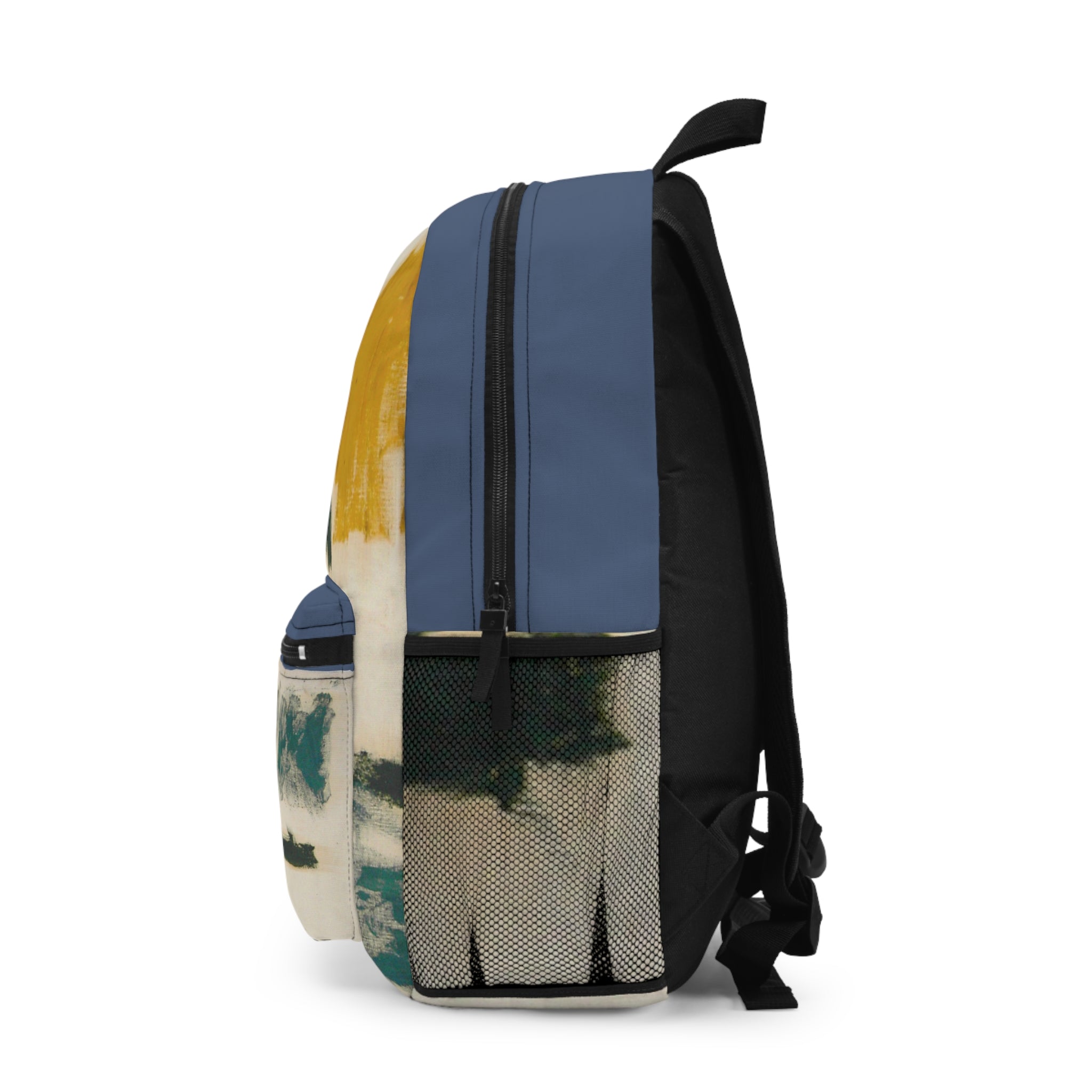 Hoff (Blue) Abstract Art Backpack