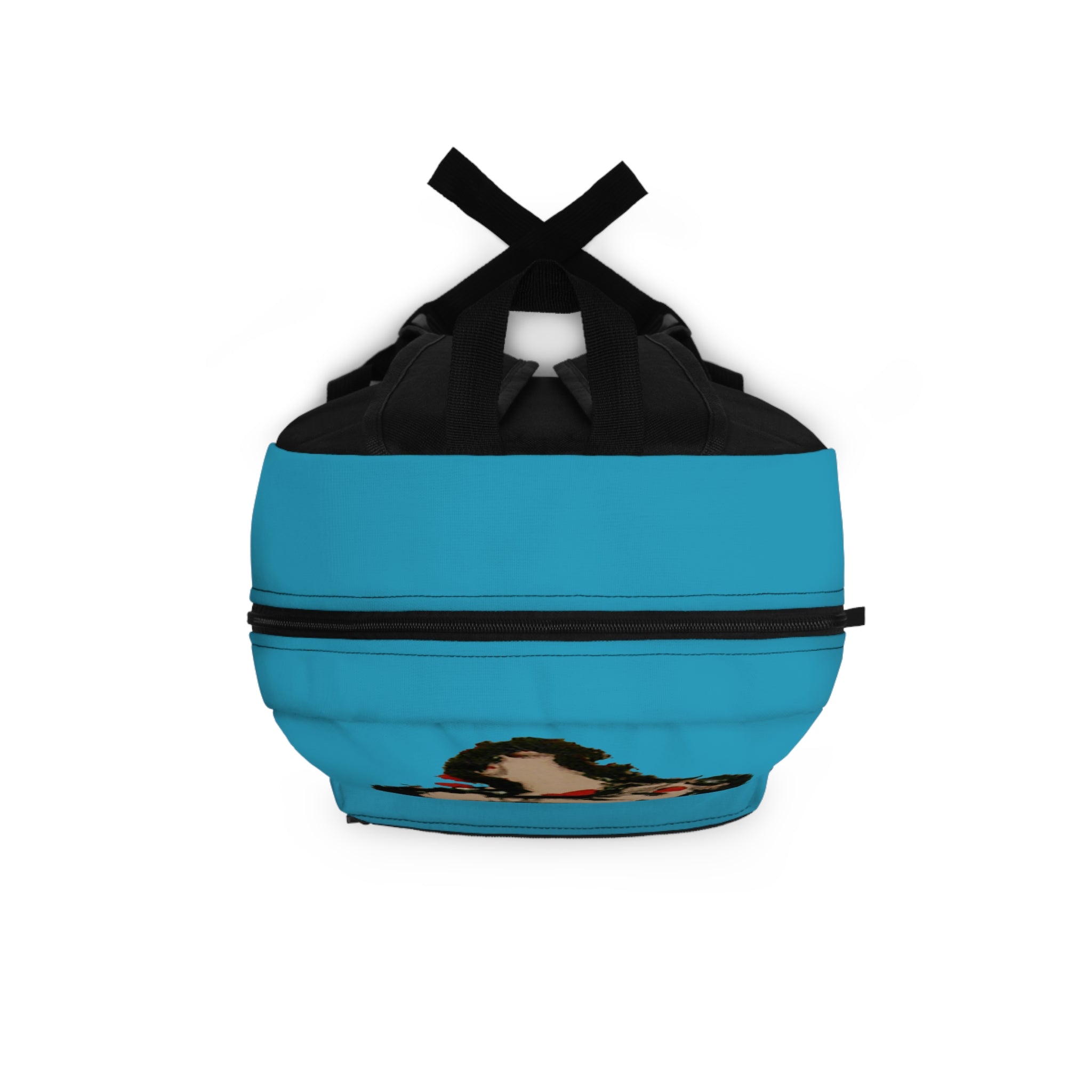 InTense — Abstract Figure Art Backpack ( turquoise)