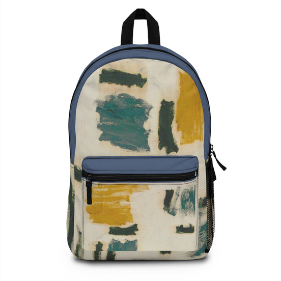 Hoff (Blue) Abstract Art Backpack