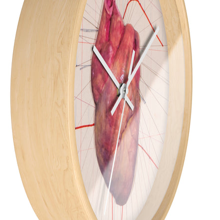 Heart Beat — Anatomical Heart Designer Wall Clock