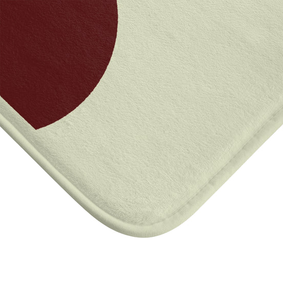 Minimal Geometric Bath Mat — Grounding Modern Bathroom Rug