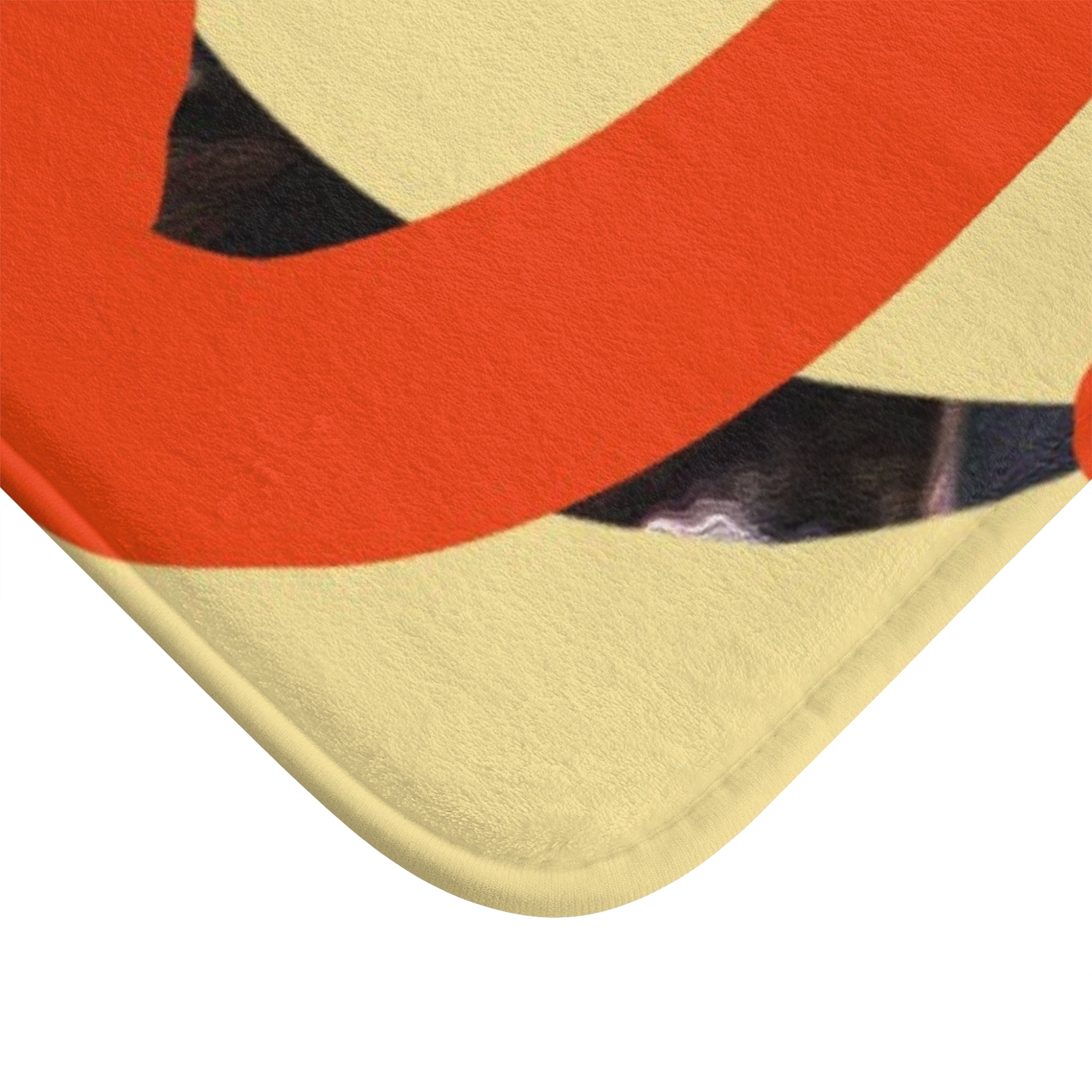 Hank Bath Mat — Abstract Brushstroke Bathroom Rug