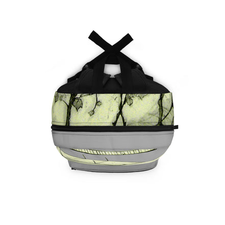 Tuscan Designer Backpack  (light grey)– Hand-Drawn Landscape Art