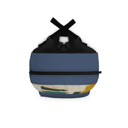 Hoff (Blue) Abstract Art Backpack