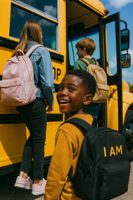 inTense — Abstract Figure Art Backpack