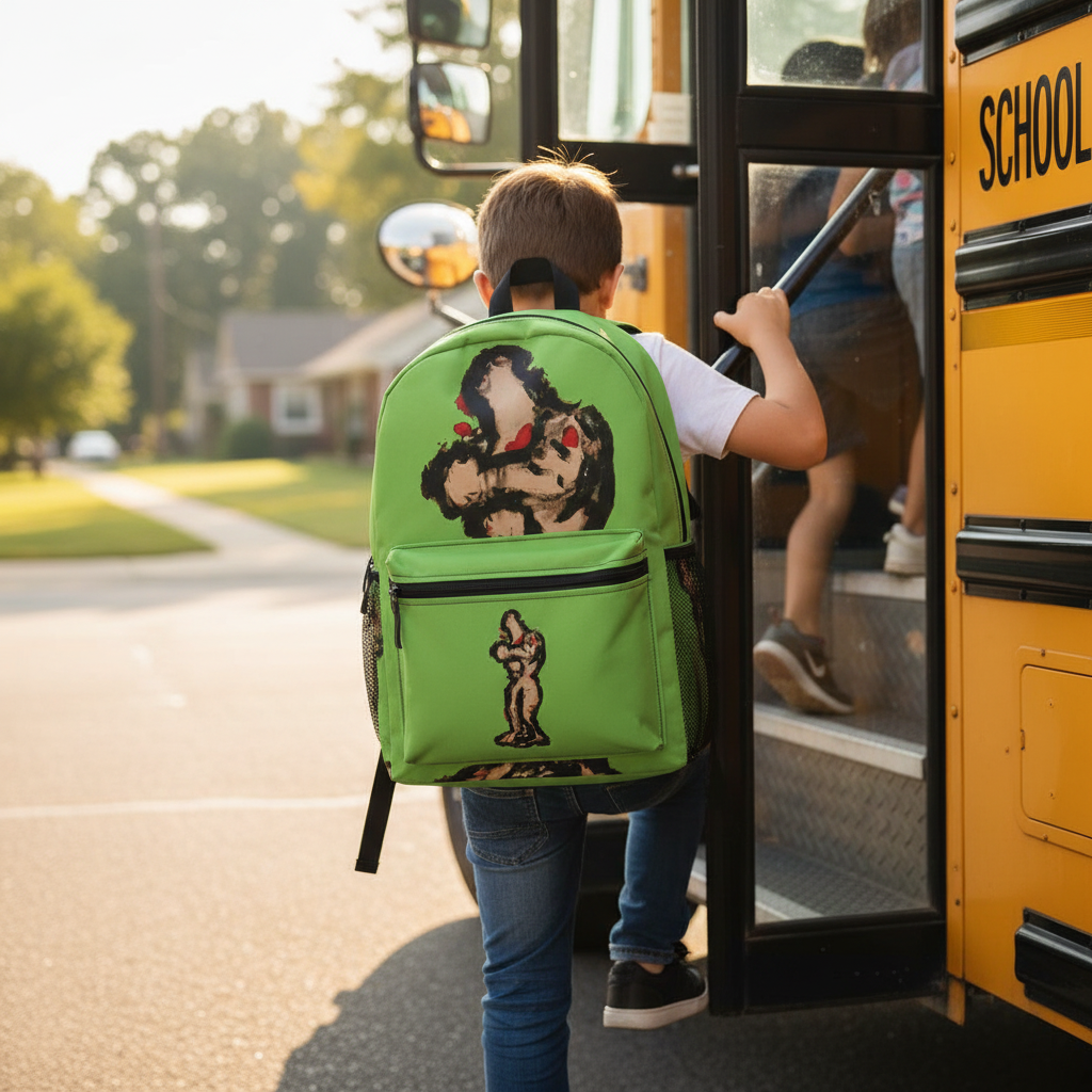 InTense — Abstract Figure Art Backpack